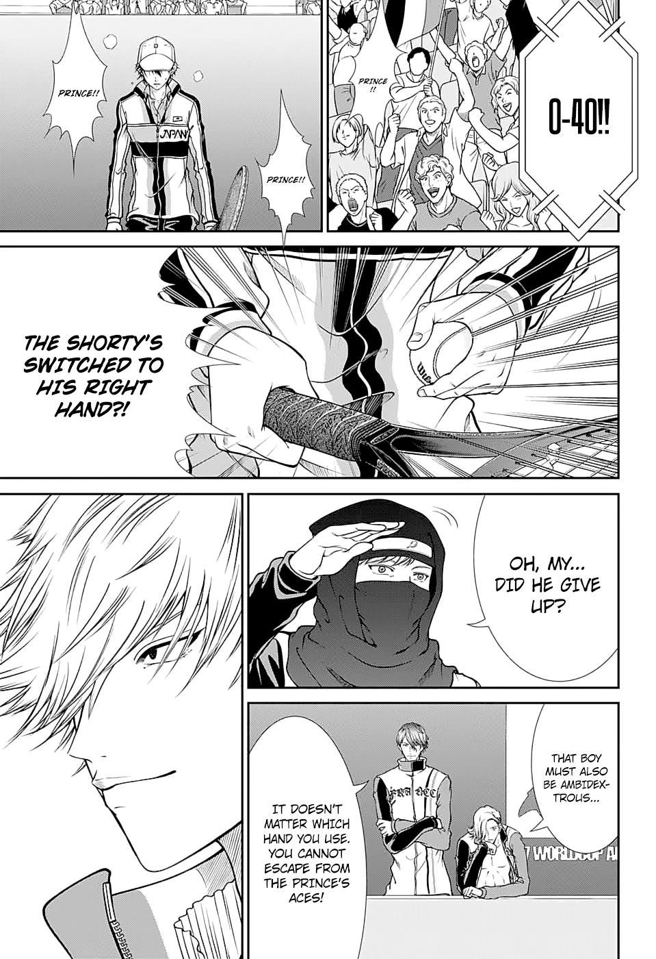 New Prince of Tennis Chapter 252 page 10 - Chapter 252: The Shortest Match