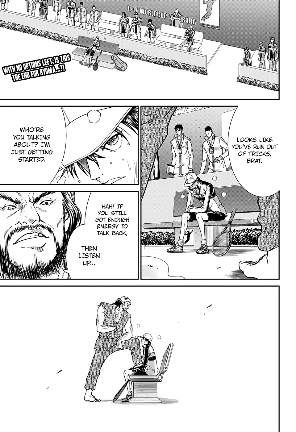 New Prince of Tennis Chapter 253 page 1 - Chapter 253: No Way Forward