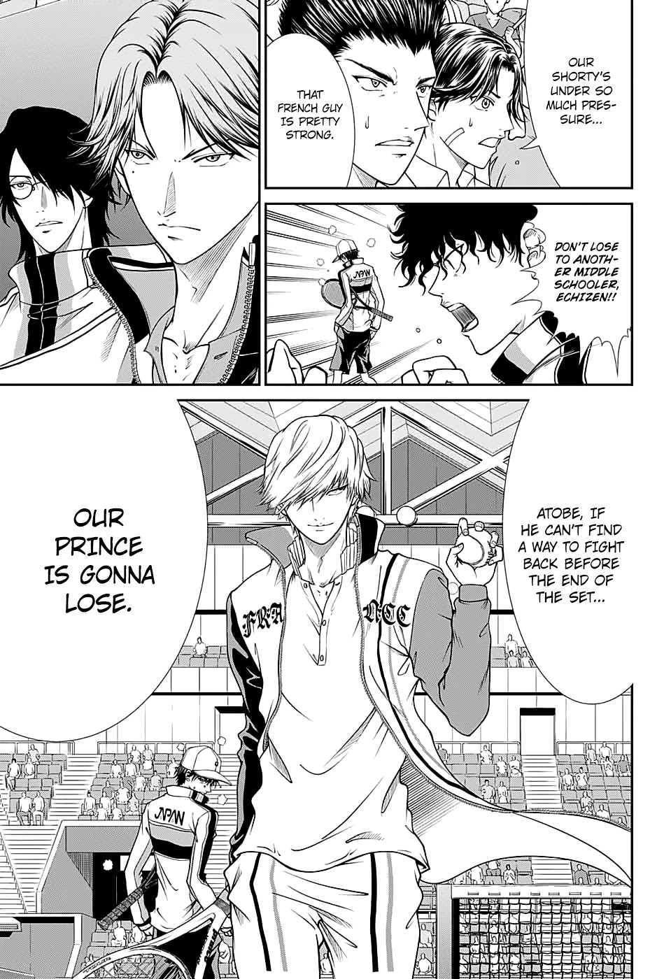 New Prince of Tennis Chapter 253 page 3 - Chapter 253: No Way Forward
