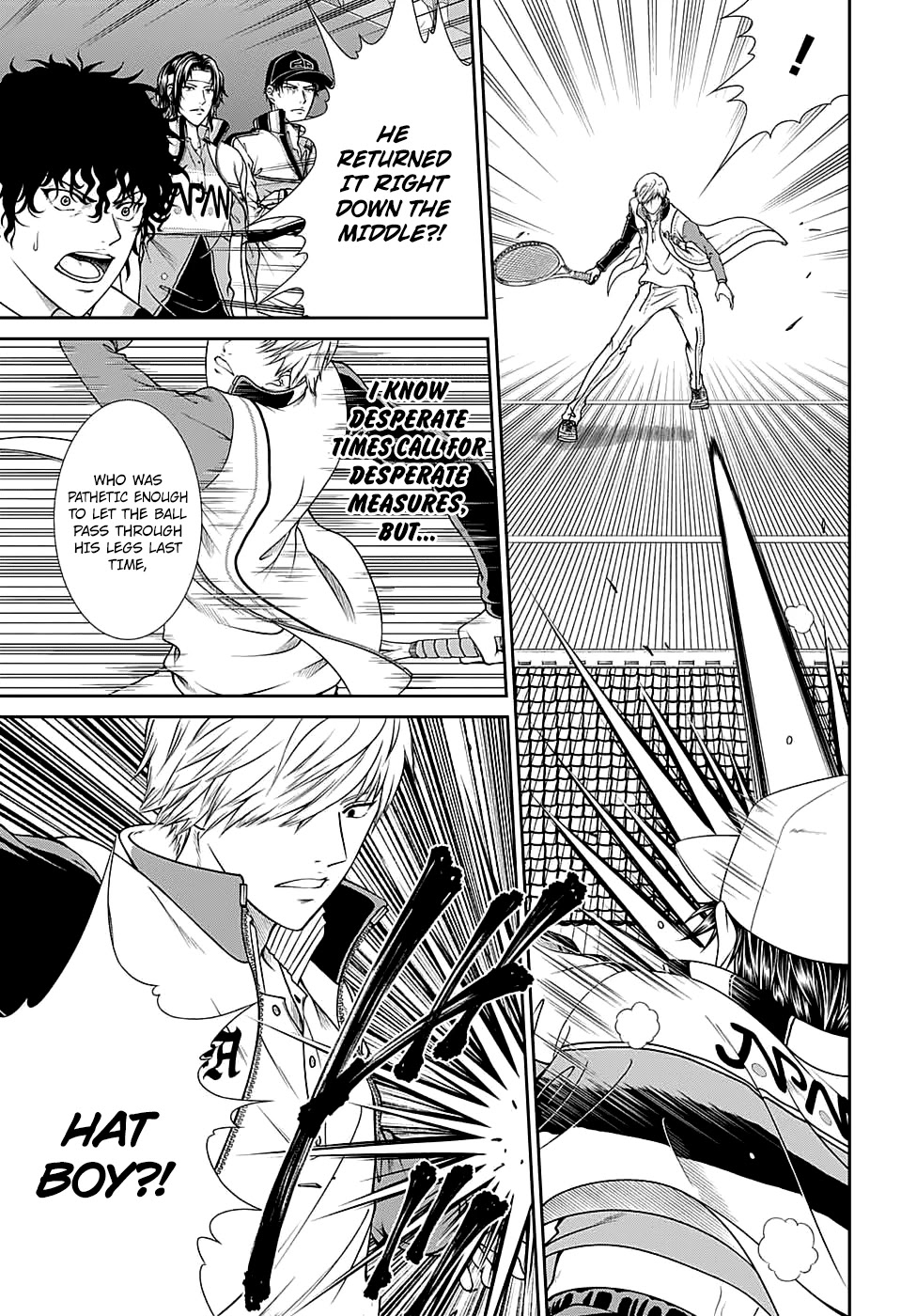 New Prince of Tennis Chapter 253 page 5 - Chapter 253: No Way Forward