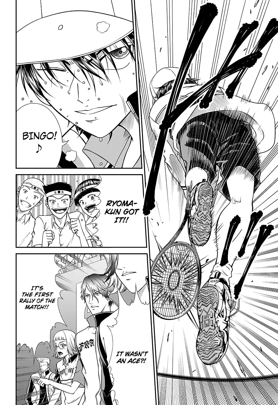New Prince of Tennis Chapter 253 page 6 - Chapter 253: No Way Forward