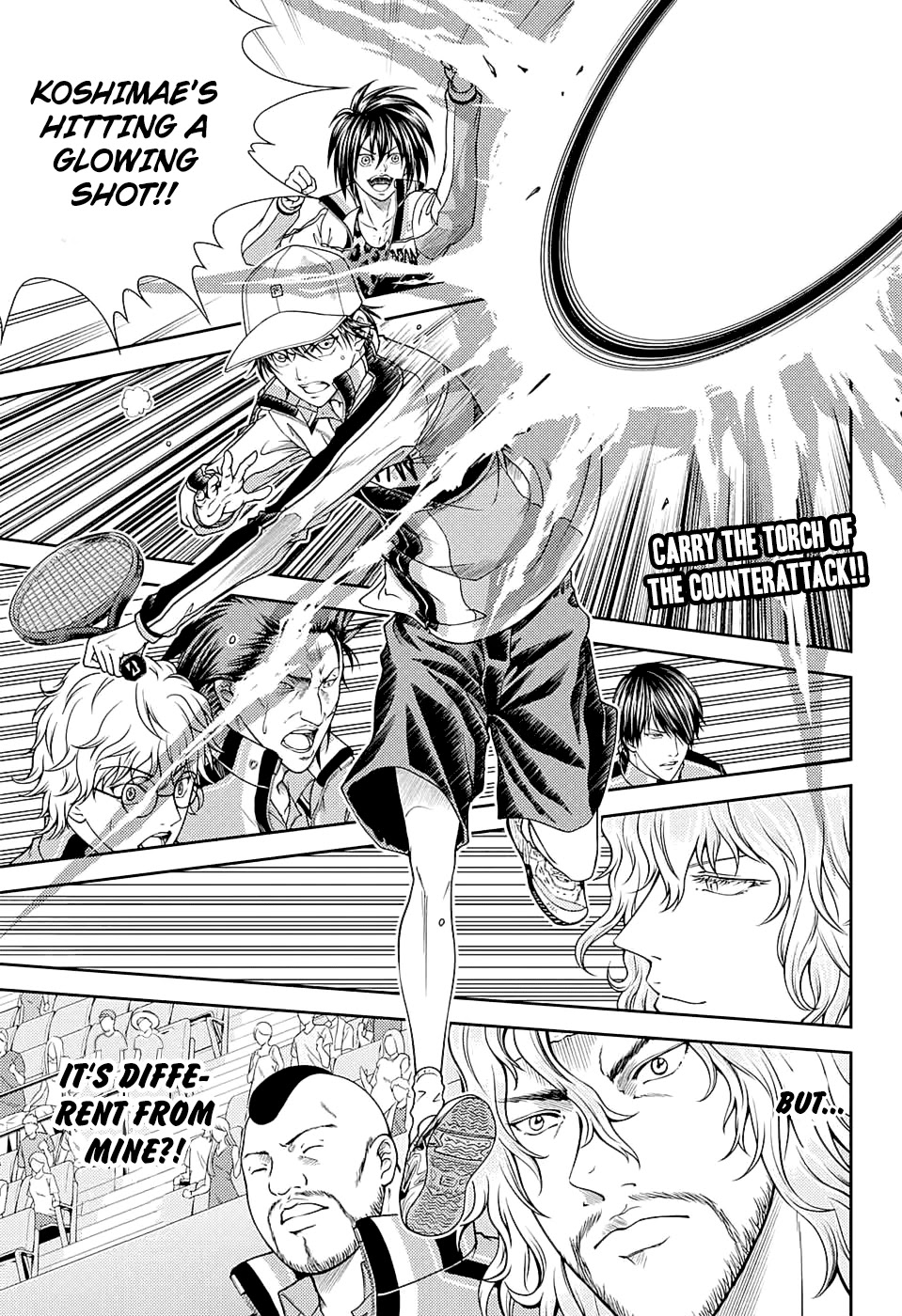 New Prince of Tennis Chapter 254 page 4 - Chapter 254: The Glow of Hope