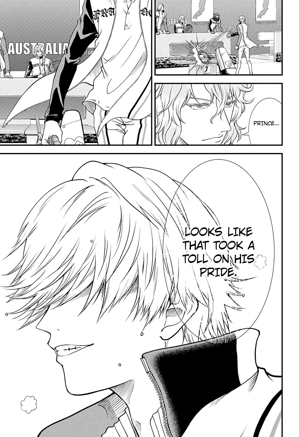 New Prince of Tennis Chapter 254 page 9 - Chapter 254: The Glow of Hope