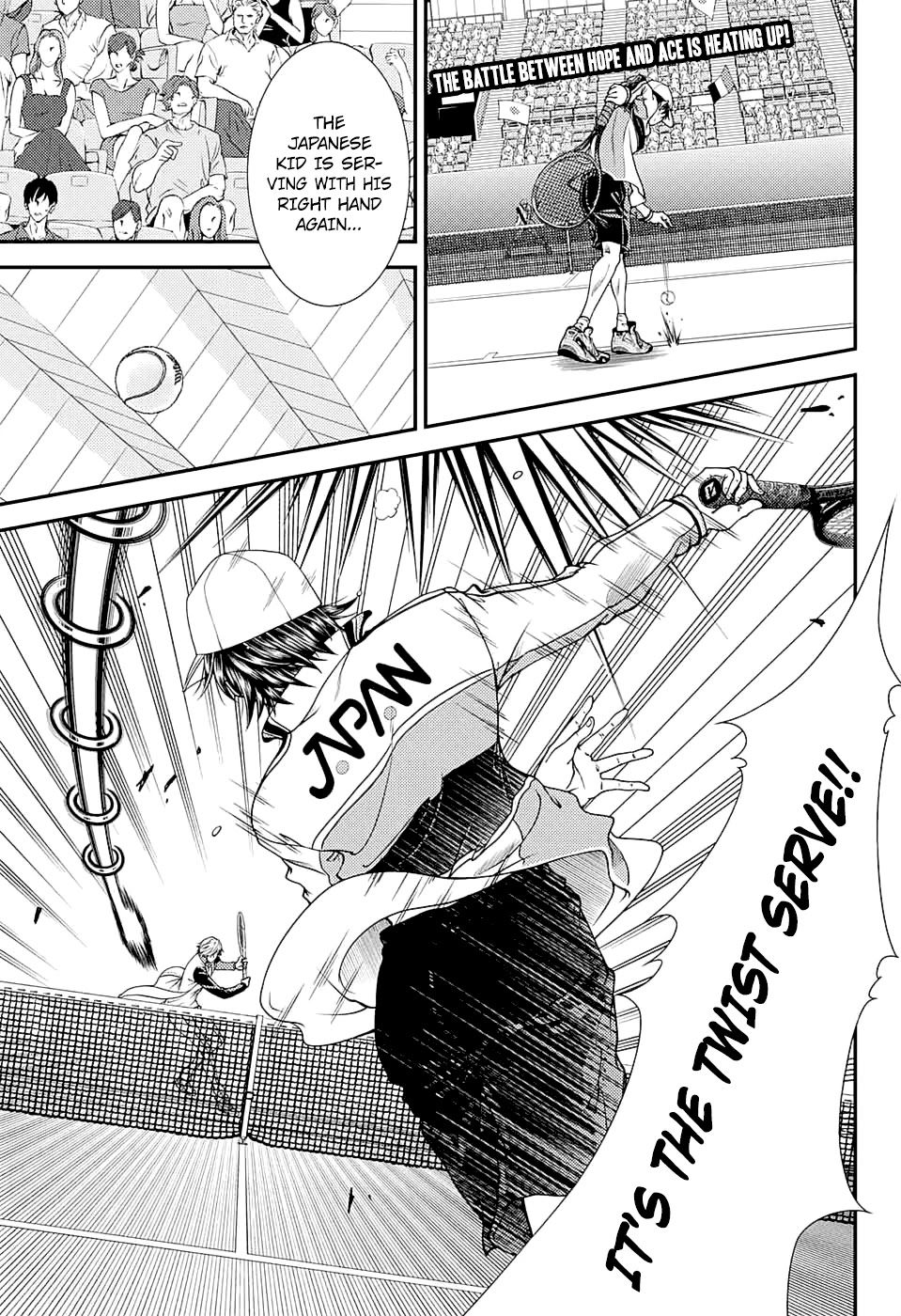 New Prince of Tennis Chapter 255 page 1 - Chapter 255: You're My Rival!