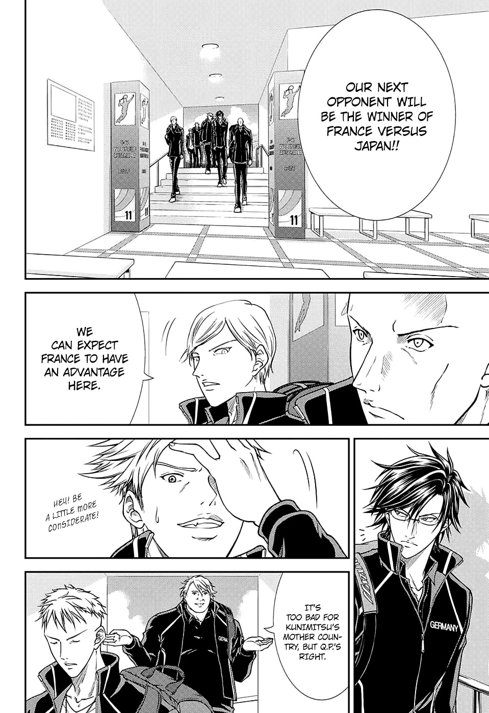 New Prince of Tennis Chapter 255 page 10 - Chapter 255: You're My Rival!