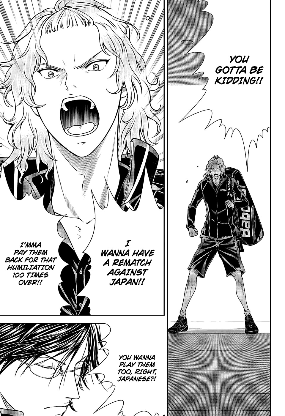 New Prince of Tennis Chapter 255 page 11 - Chapter 255: You're My Rival!