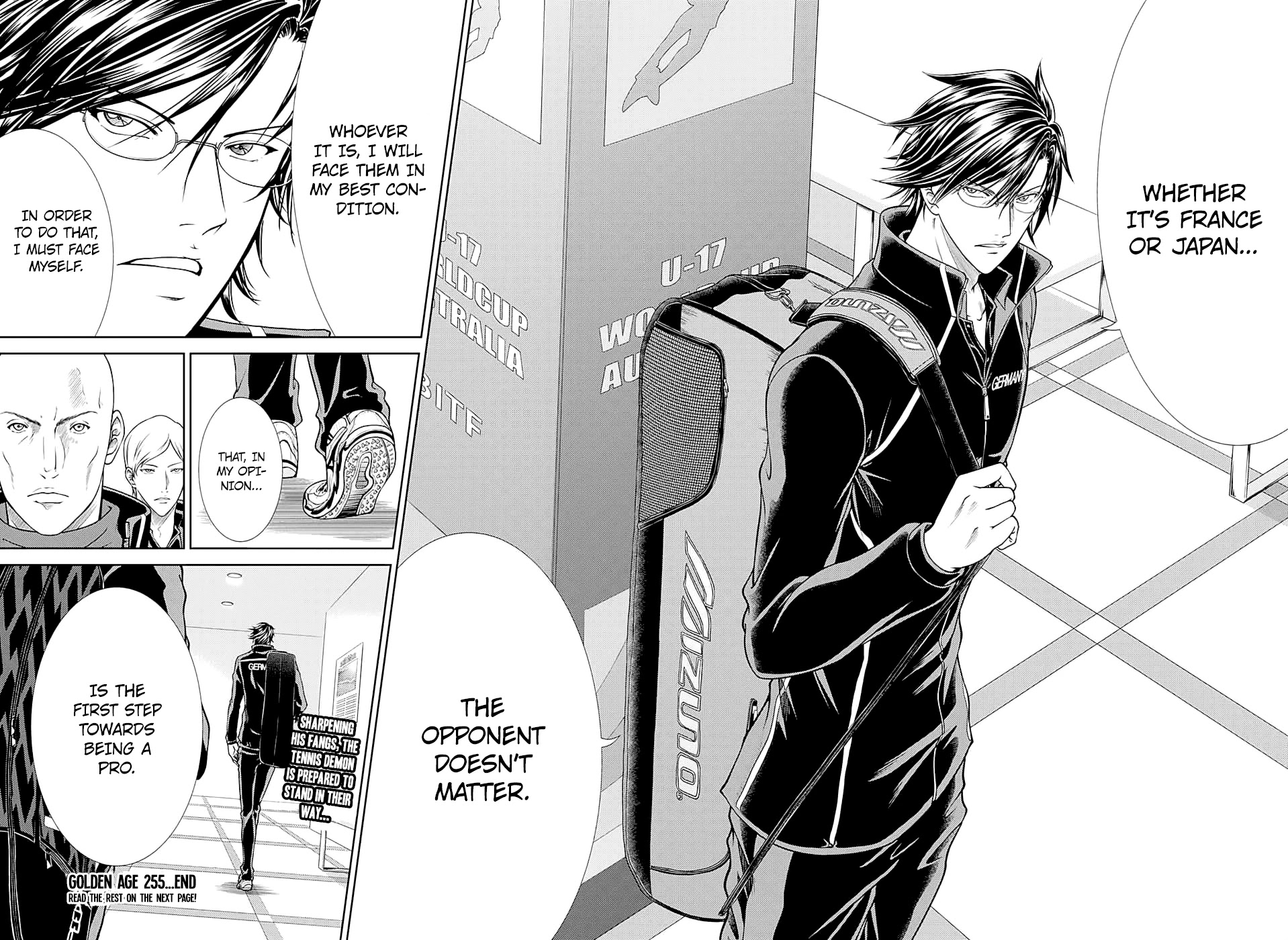 New Prince of Tennis Chapter 255 page 12 - Chapter 255: You're My Rival!
