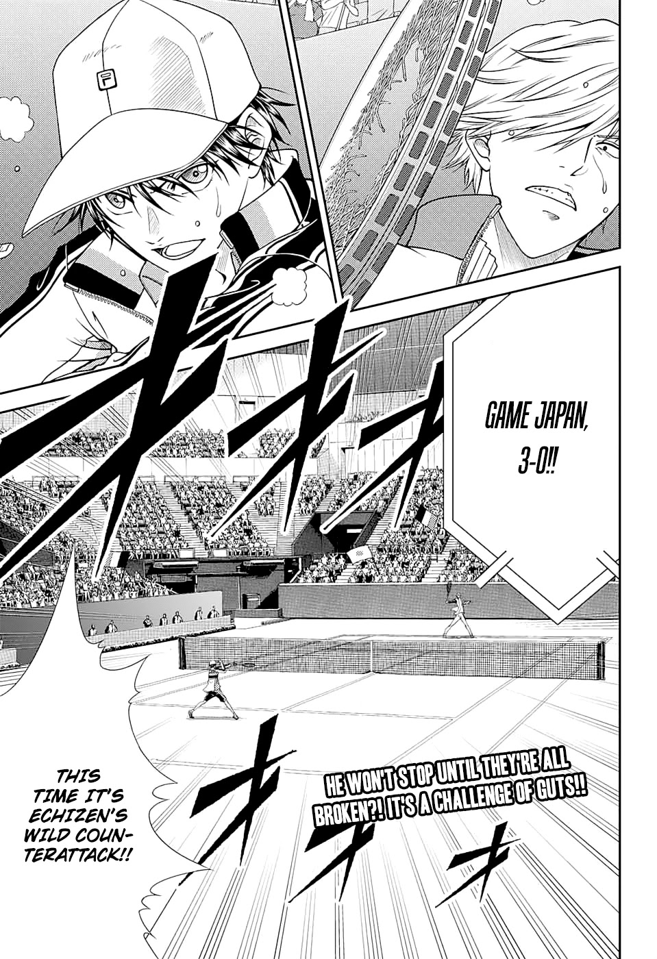 New Prince of Tennis Chapter 256 page 1 - Chapter 256: SSS (Super Sweet Spot)