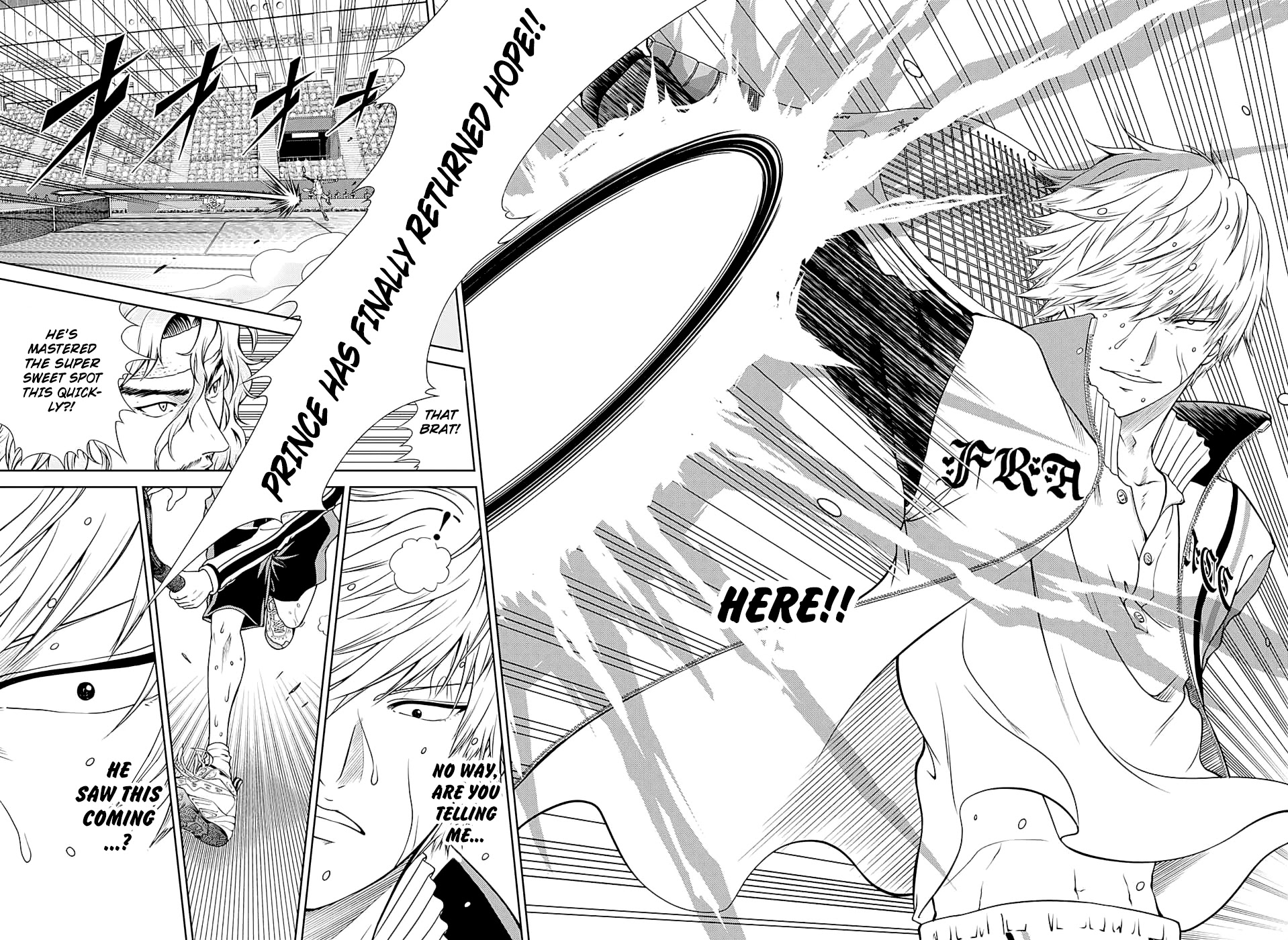 New Prince of Tennis Chapter 256 page 10 - Chapter 256: SSS (Super Sweet Spot)