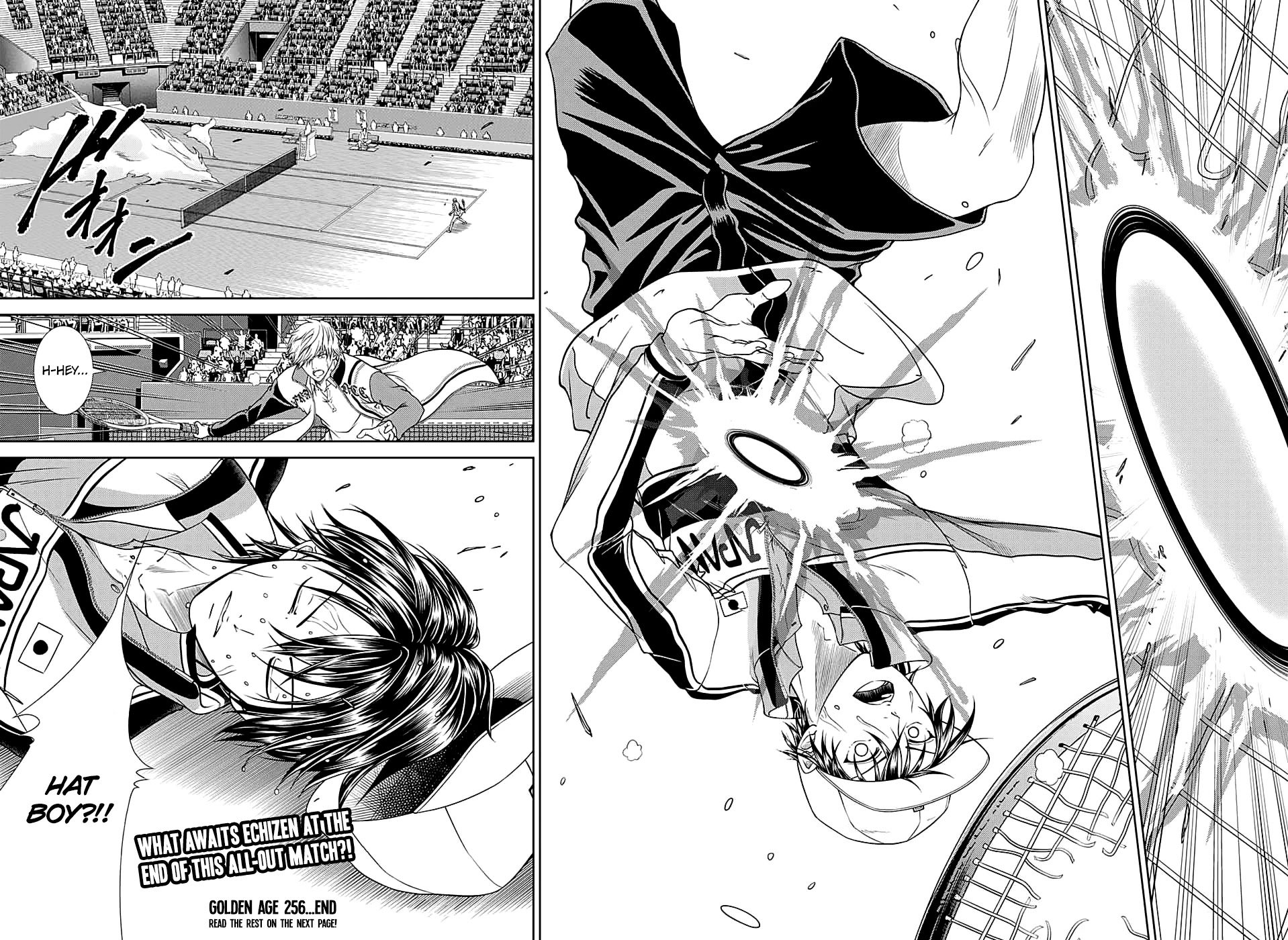 New Prince of Tennis Chapter 256 page 12 - Chapter 256: SSS (Super Sweet Spot)