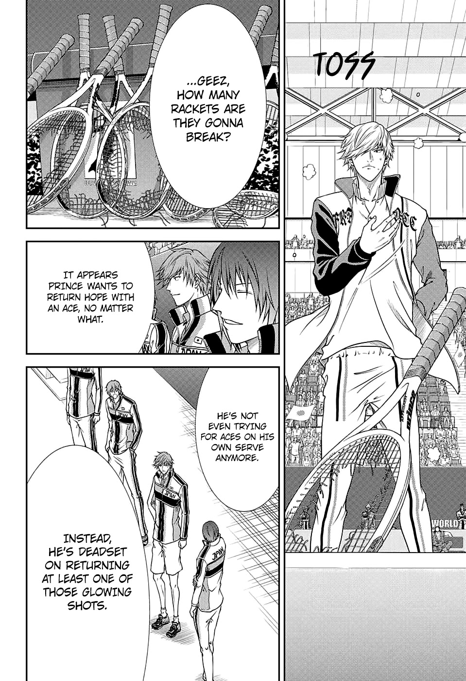 New Prince of Tennis Chapter 256 page 2 - Chapter 256: SSS (Super Sweet Spot)