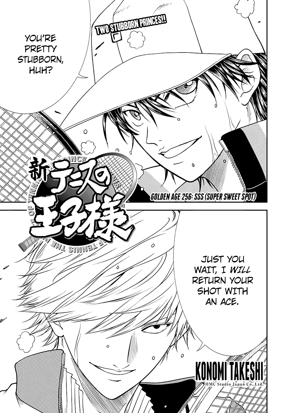 New Prince of Tennis Chapter 256 page 3 - Chapter 256: SSS (Super Sweet Spot)