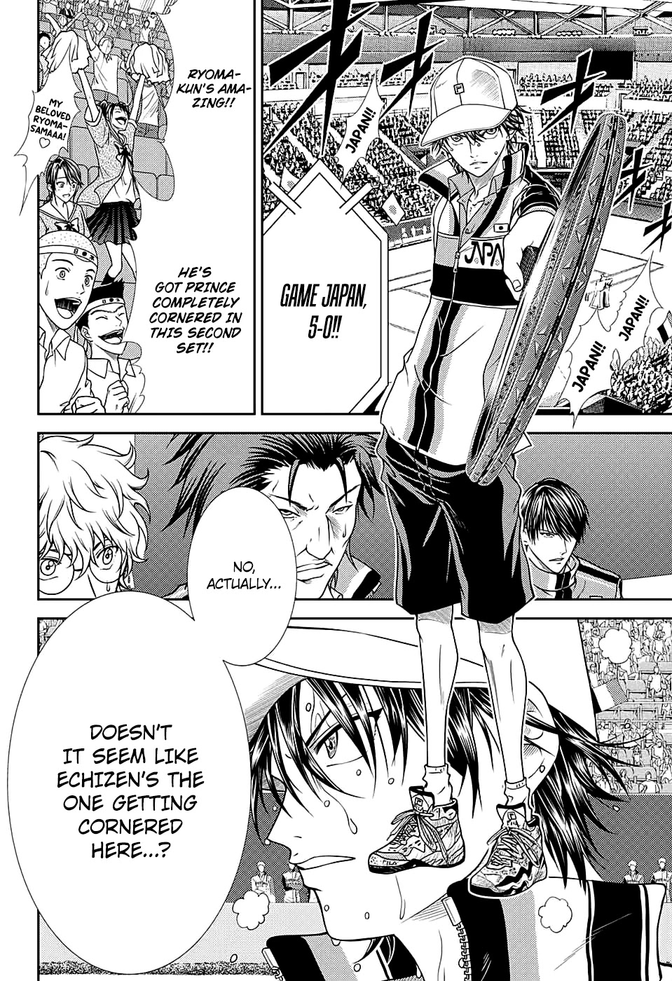 New Prince of Tennis Chapter 256 page 6 - Chapter 256: SSS (Super Sweet Spot)