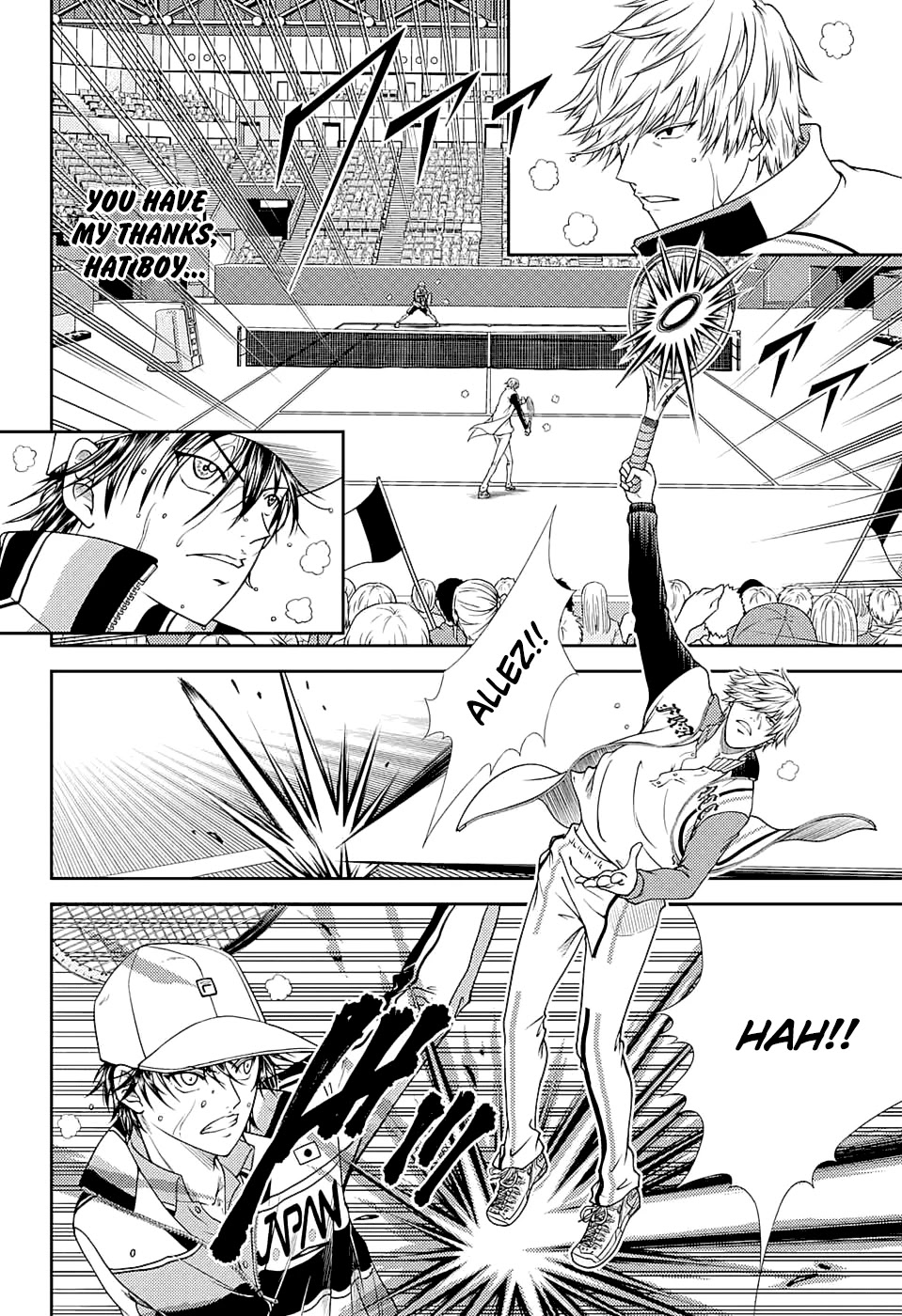 New Prince of Tennis Chapter 256 page 8 - Chapter 256: SSS (Super Sweet Spot)