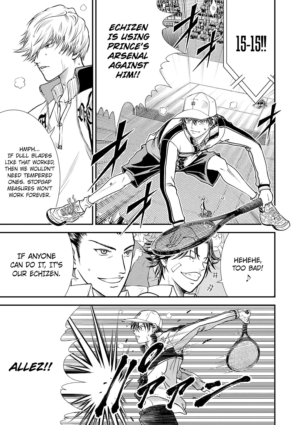 New Prince of Tennis Chapter 259 page 7 - Chapter 259: Don't Quit Tennis