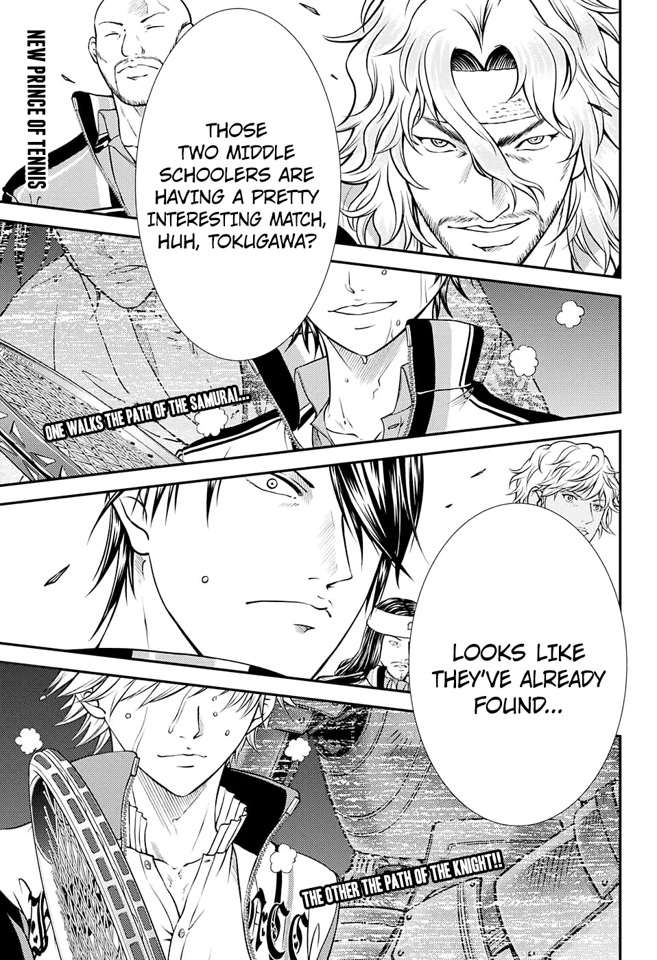 New Prince of Tennis Chapter 260 page 1 - Chapter 260: Samurai VS. Knight