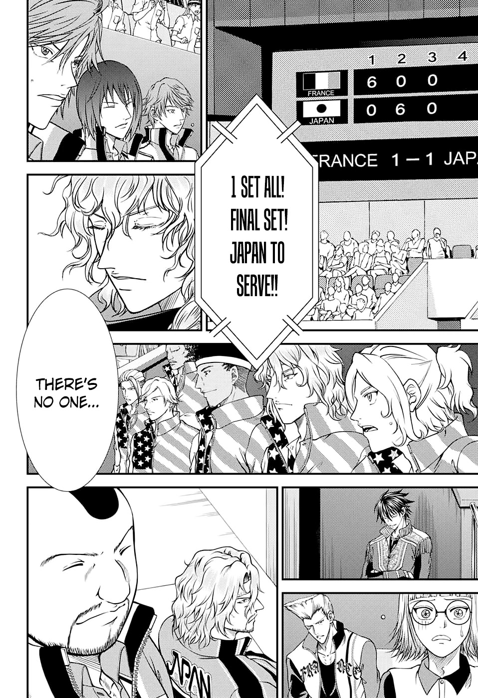 New Prince of Tennis Chapter 260 page 3 - Chapter 260: Samurai VS. Knight