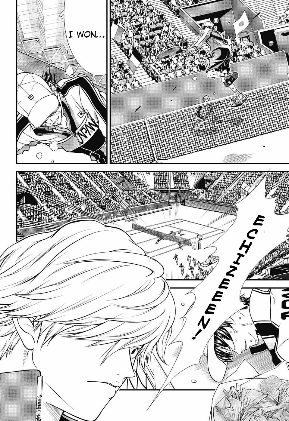 New Prince of Tennis Chapter 261 page 18 - Chapter 261: A bouquet of Peruvian lilies for you
