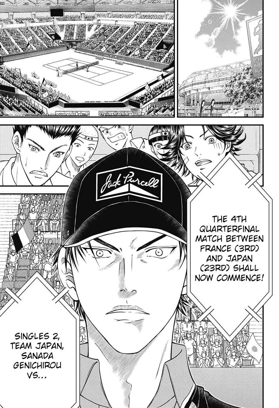 New Prince of Tennis Chapter 261 page 23 - Chapter 261: A bouquet of Peruvian lilies for you