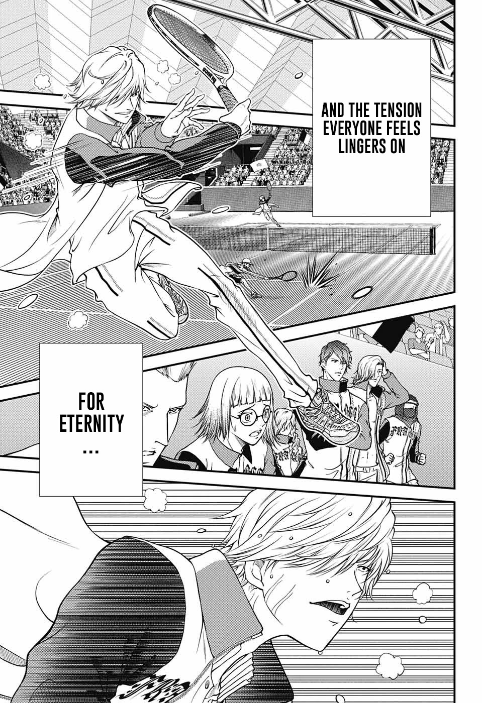 New Prince of Tennis Chapter 261 page 3 - Chapter 261: A bouquet of Peruvian lilies for you