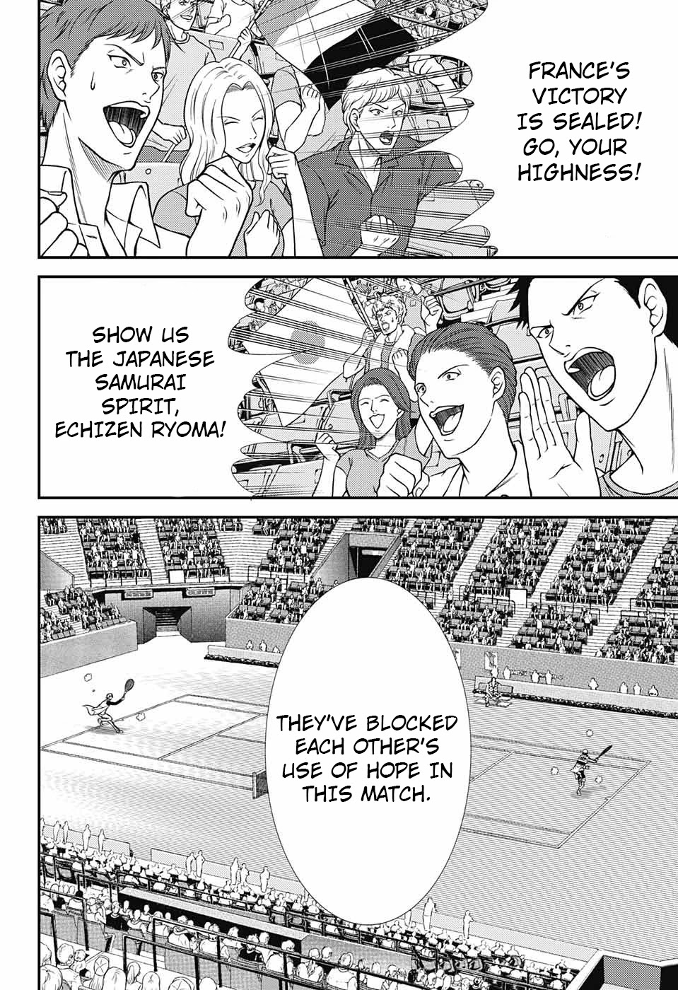 New Prince of Tennis Chapter 261 page 4 - Chapter 261: A bouquet of Peruvian lilies for you