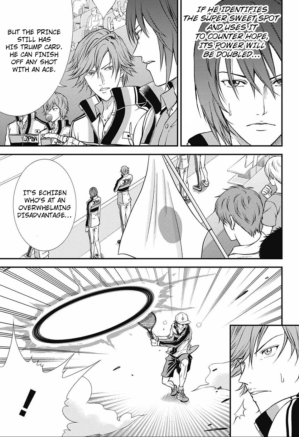 New Prince of Tennis Chapter 261 page 5 - Chapter 261: A bouquet of Peruvian lilies for you