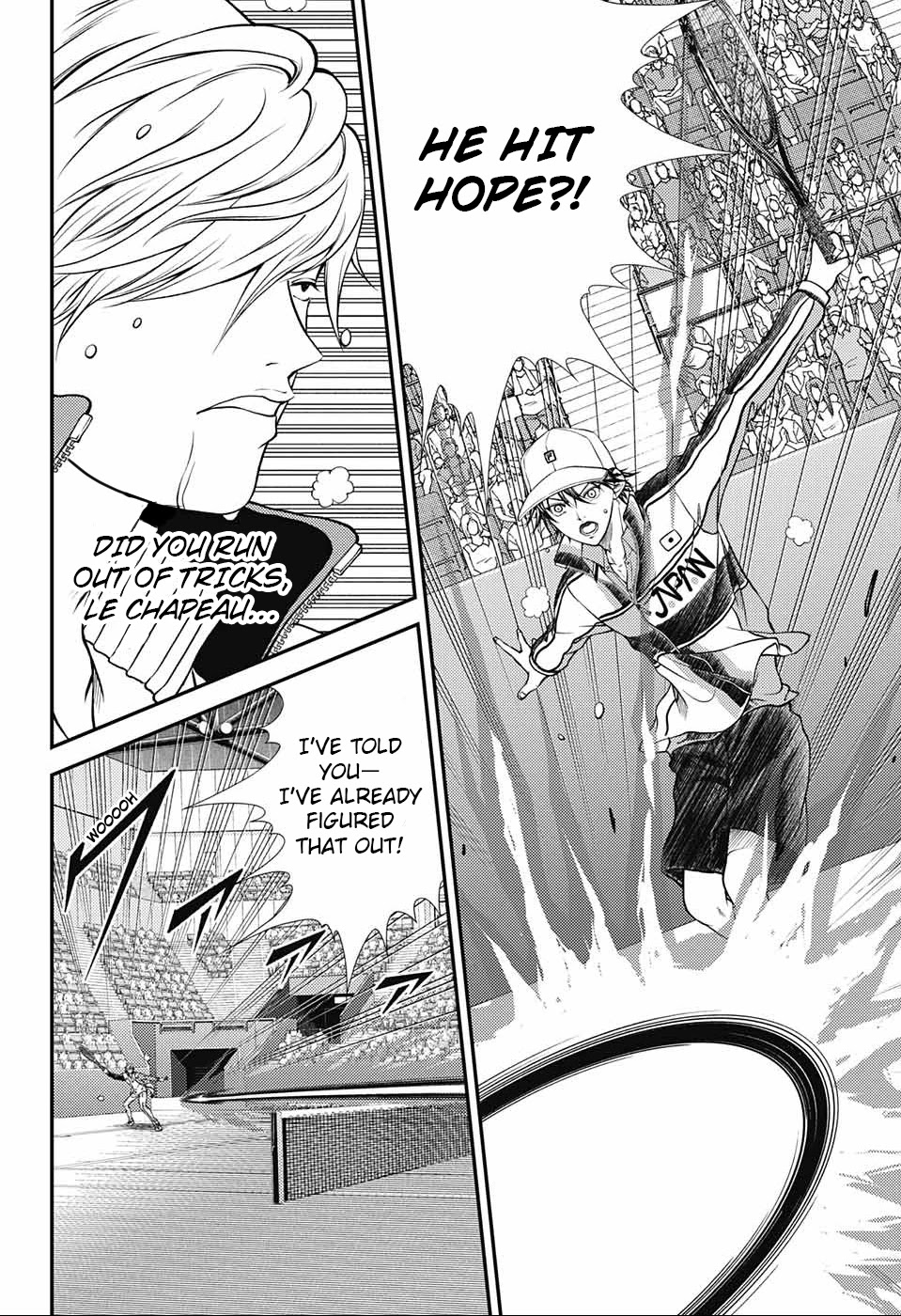 New Prince of Tennis Chapter 261 page 6 - Chapter 261: A bouquet of Peruvian lilies for you