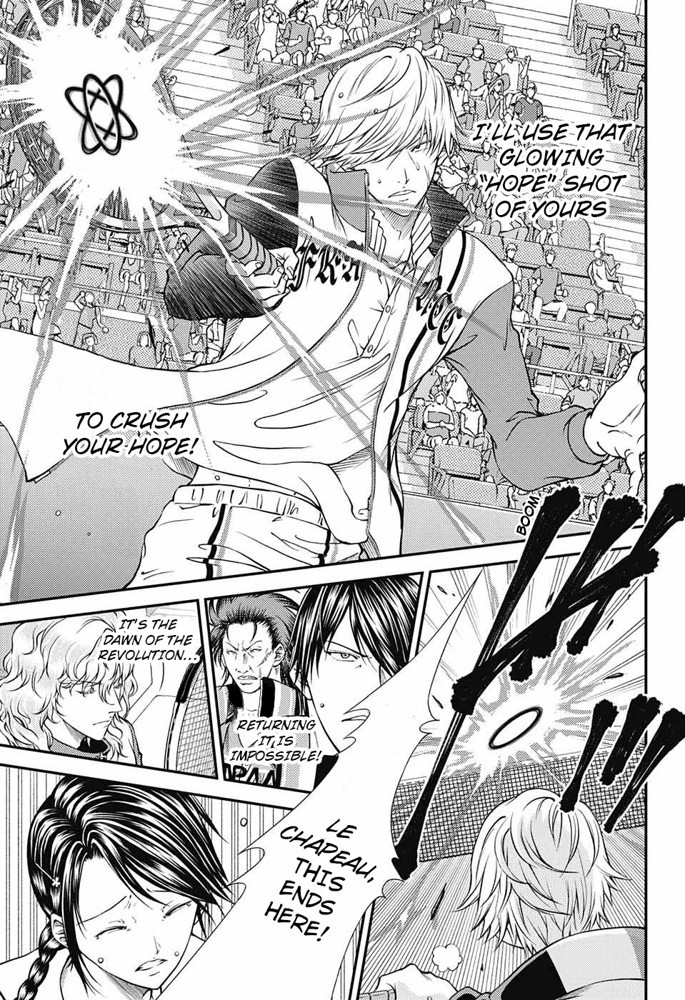 New Prince of Tennis Chapter 261 page 7 - Chapter 261: A bouquet of Peruvian lilies for you