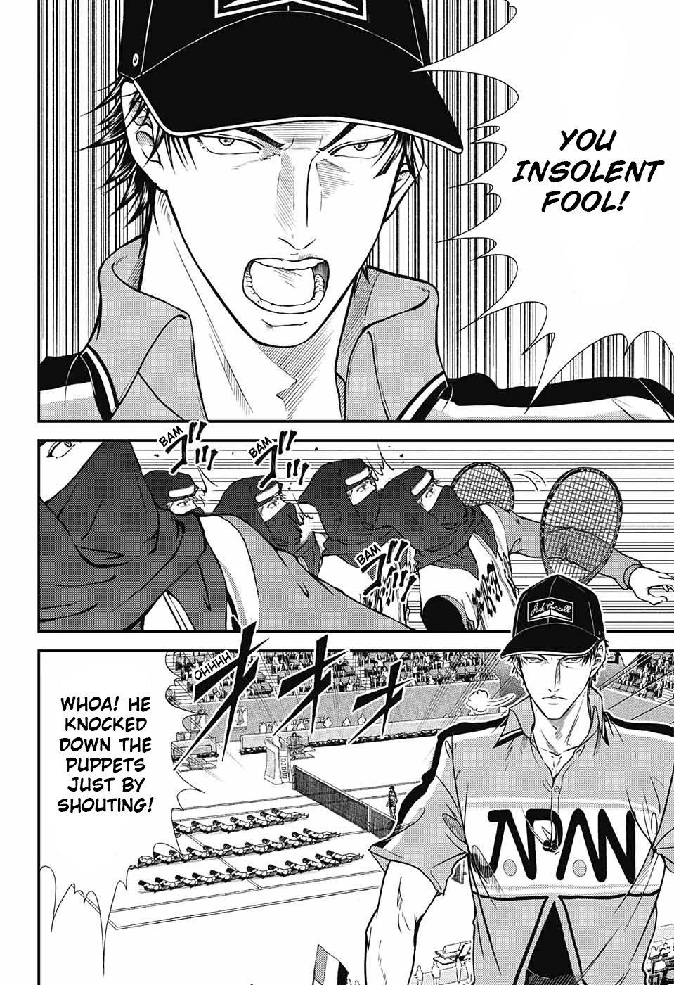 New Prince of Tennis Chapter 262 page 2 - Chapter 262: Ninjutsu tennis