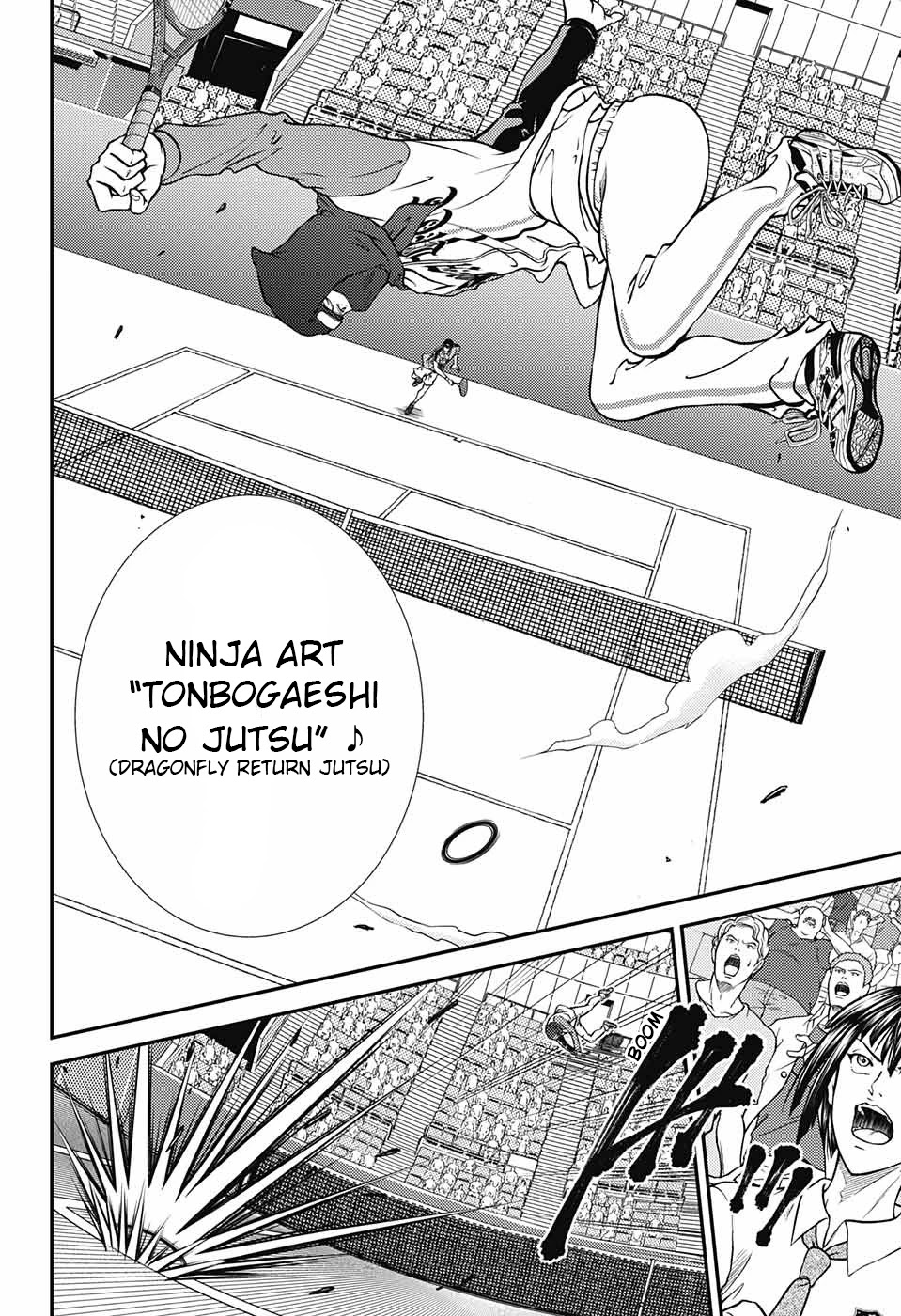 New Prince of Tennis Chapter 262 page 6 - Chapter 262: Ninjutsu tennis