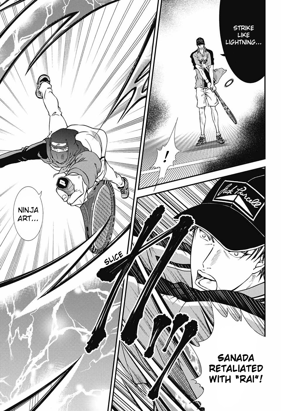New Prince of Tennis Chapter 262 page 7 - Chapter 262: Ninjutsu tennis
