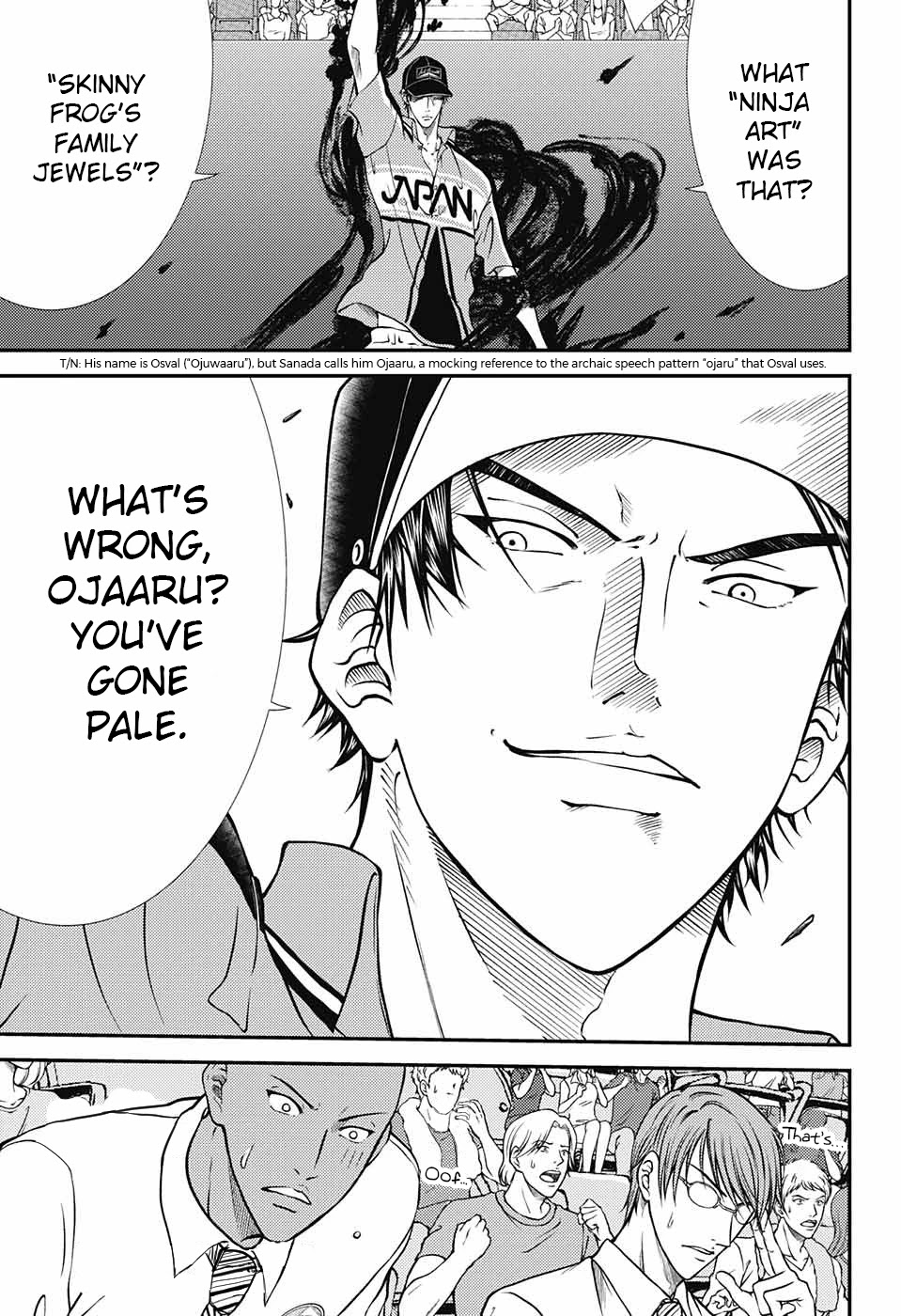 New Prince of Tennis Chapter 262 page 9 - Chapter 262: Ninjutsu tennis
