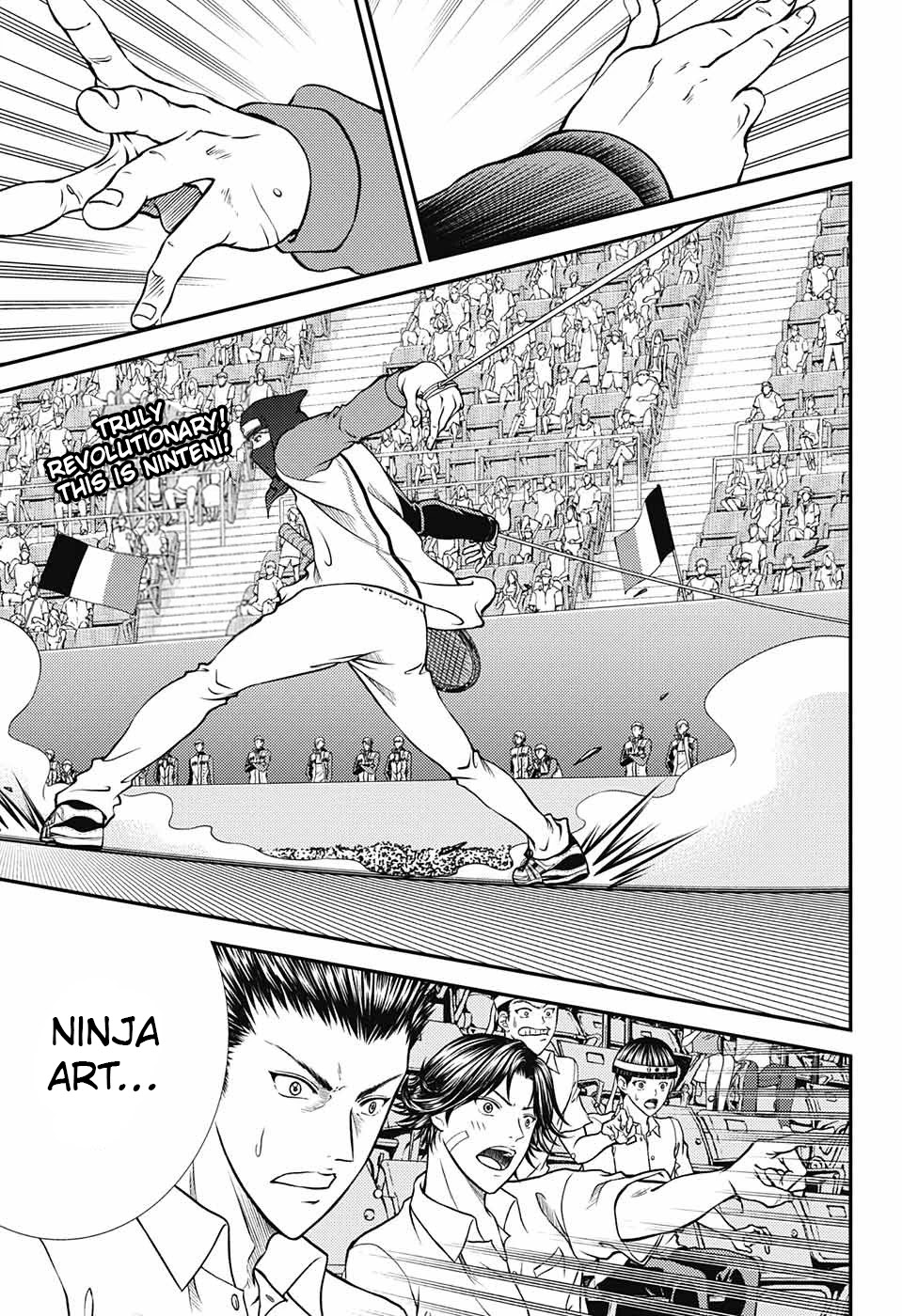 New Prince of Tennis Chapter 263 page 1 - Chapter 263: The Emperor's comeback