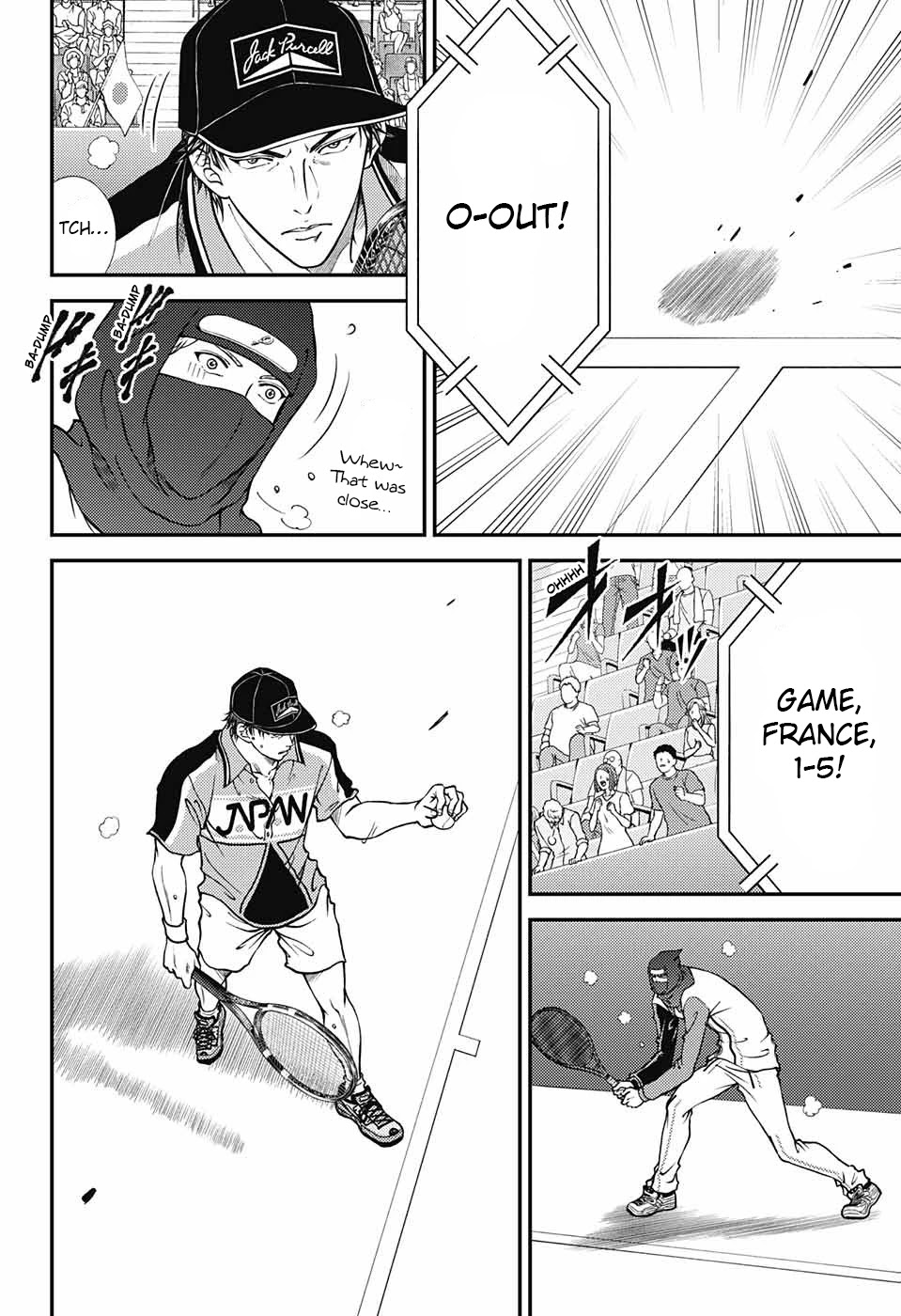 New Prince of Tennis Chapter 263 page 11 - Chapter 263: The Emperor's comeback