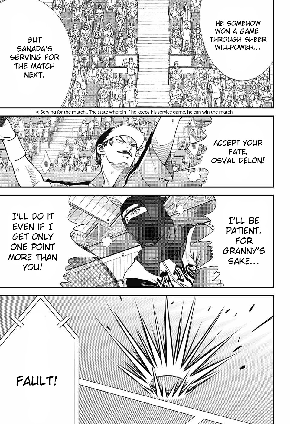 New Prince of Tennis Chapter 263 page 12 - Chapter 263: The Emperor's comeback
