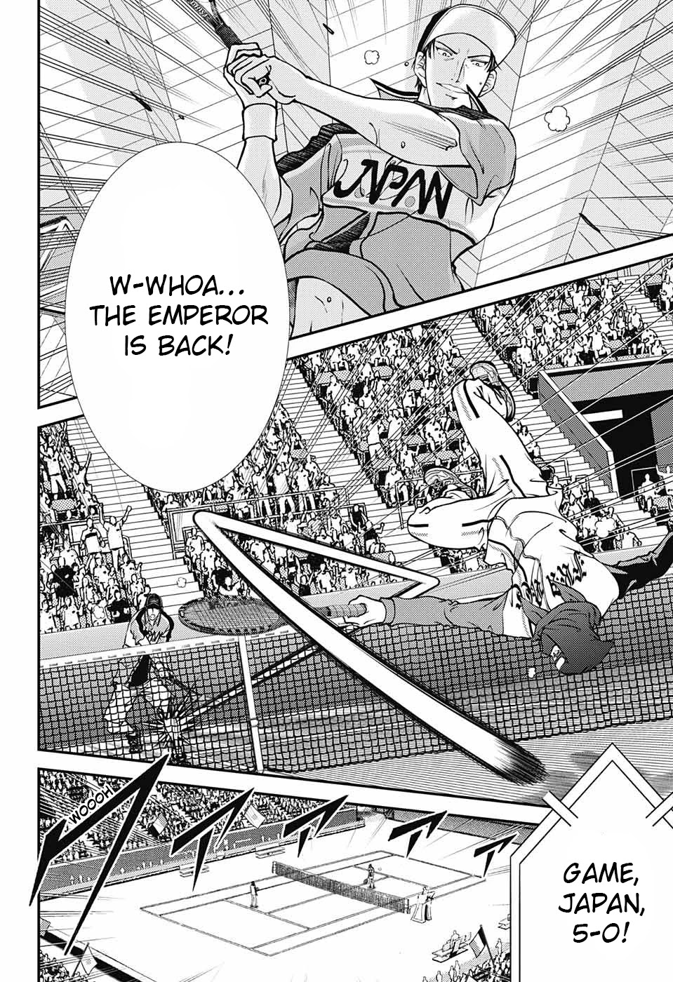 New Prince of Tennis Chapter 263 page 5 - Chapter 263: The Emperor's comeback