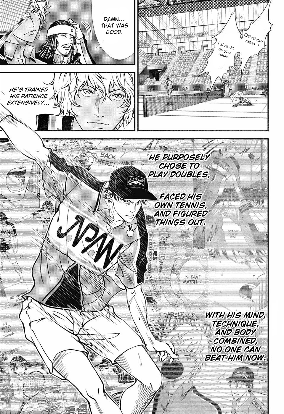 New Prince of Tennis Chapter 263 page 8 - Chapter 263: The Emperor's comeback