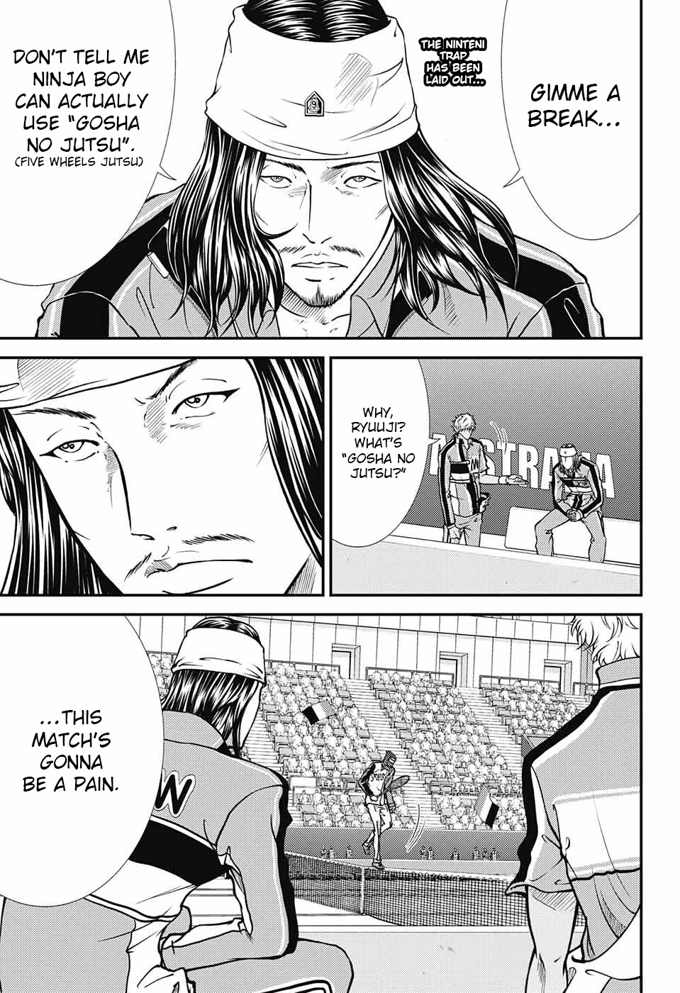 New Prince of Tennis Chapter 264 page 1 - Chapter 264: Gosha no Jutsu