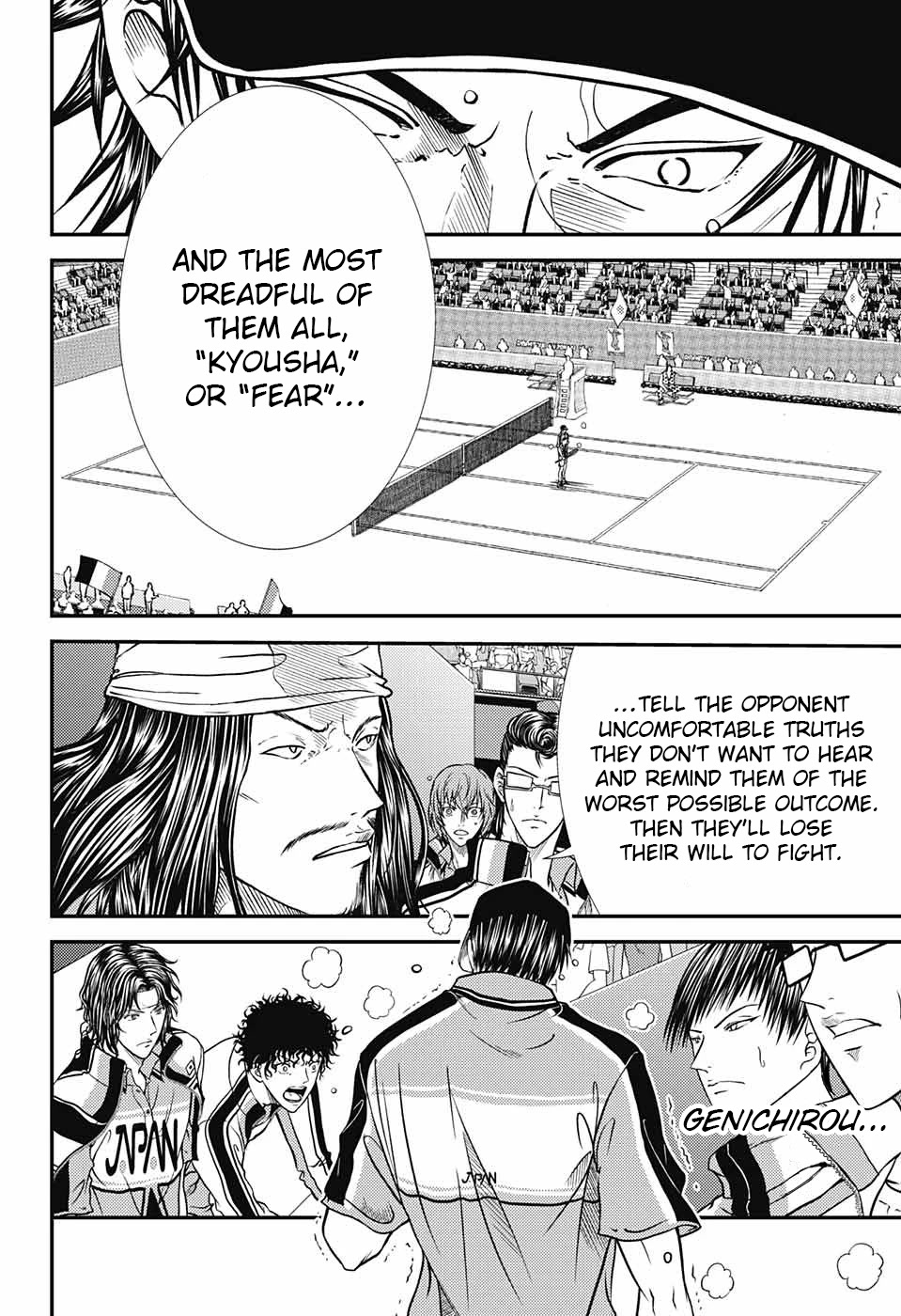 New Prince of Tennis Chapter 264 page 11 - Chapter 264: Gosha no Jutsu