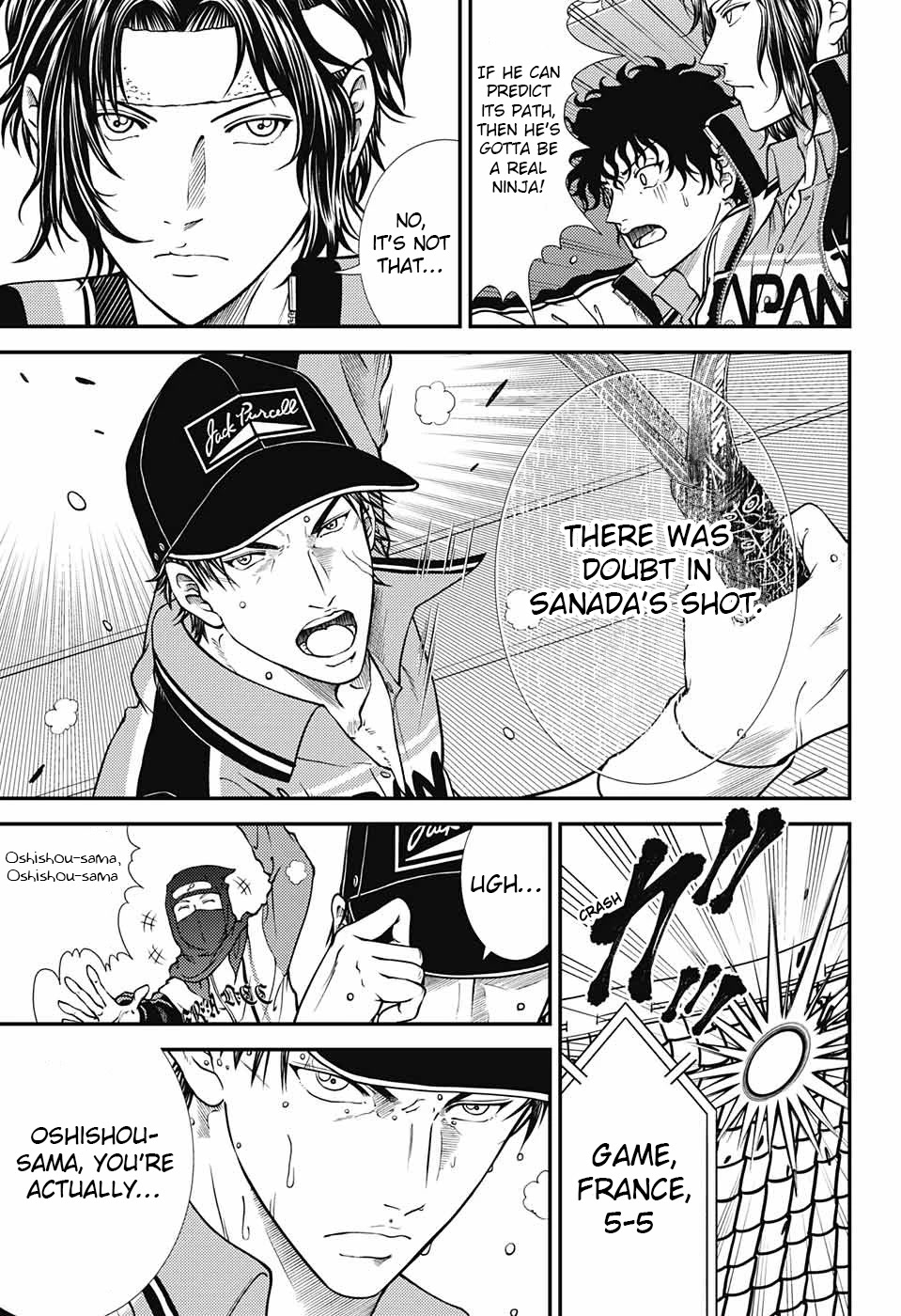 New Prince of Tennis Chapter 264 page 5 - Chapter 264: Gosha no Jutsu