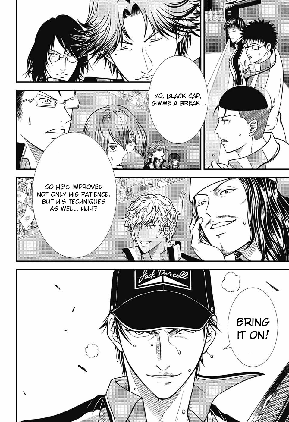 New Prince of Tennis Chapter 265 page 10 - Chapter 265: Let thy sealed power be unleashed!