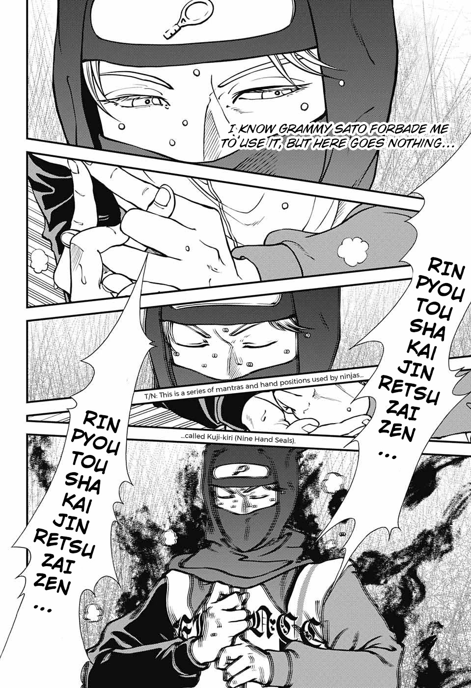 New Prince of Tennis Chapter 265 page 12 - Chapter 265: Let thy sealed power be unleashed!