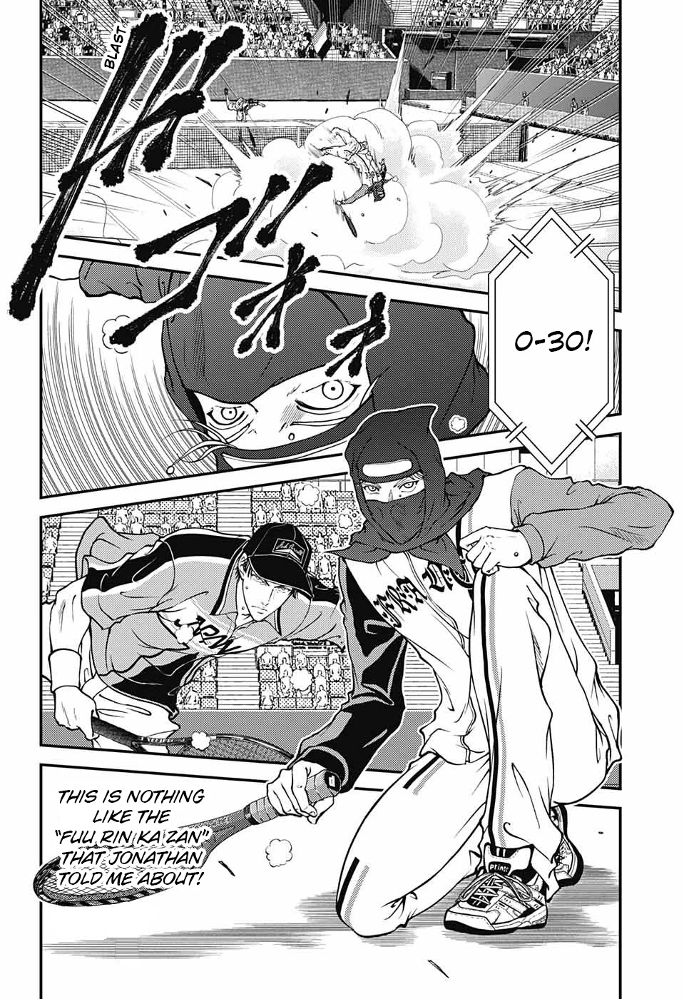 New Prince of Tennis Chapter 265 page 8 - Chapter 265: Let thy sealed power be unleashed!