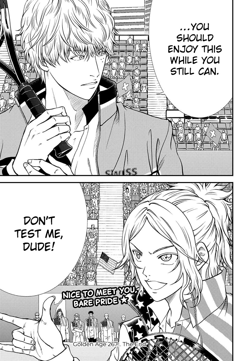 New Prince of Tennis Chapter 267 page 10 - Chapter 267: Rivals Underneath the Veil