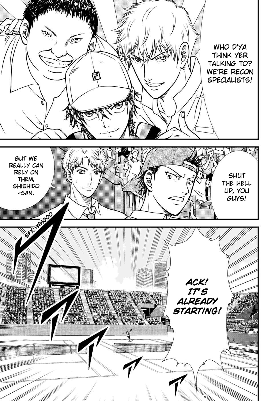 New Prince of Tennis Chapter 267 page 4 - Chapter 267: Rivals Underneath the Veil