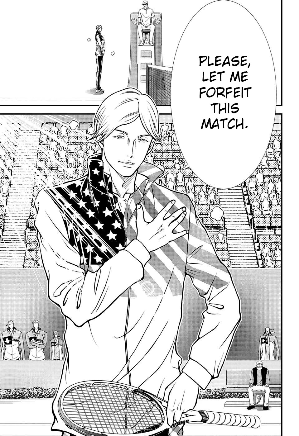 New Prince of Tennis Chapter 268 page 15 - Chapter 268: Switzerland vs. America ①