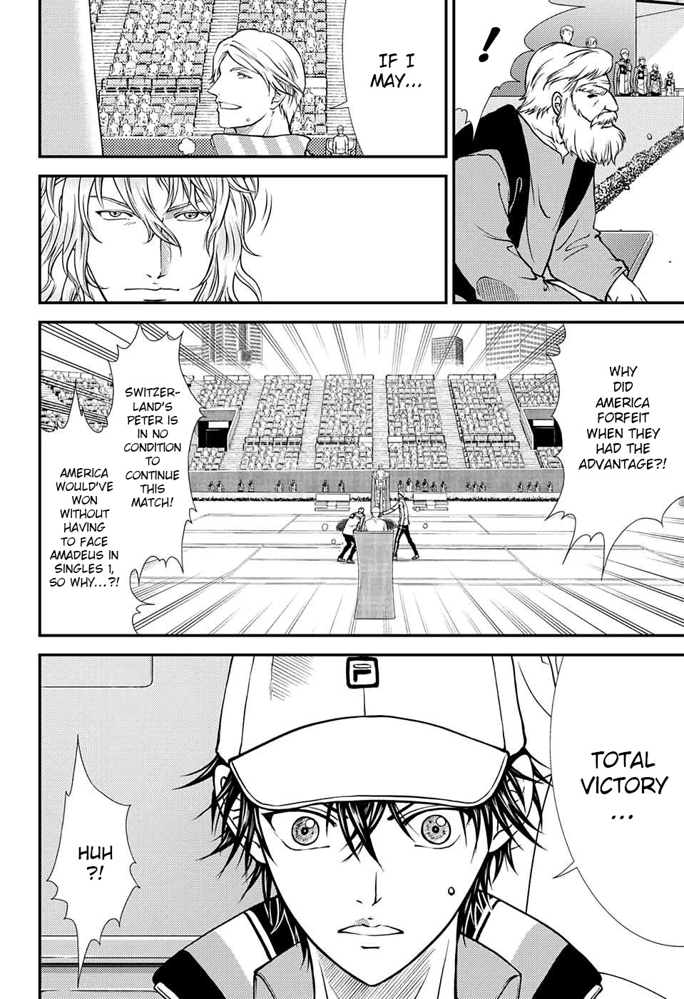 New Prince of Tennis Chapter 268 page 16 - Chapter 268: Switzerland vs. America ①