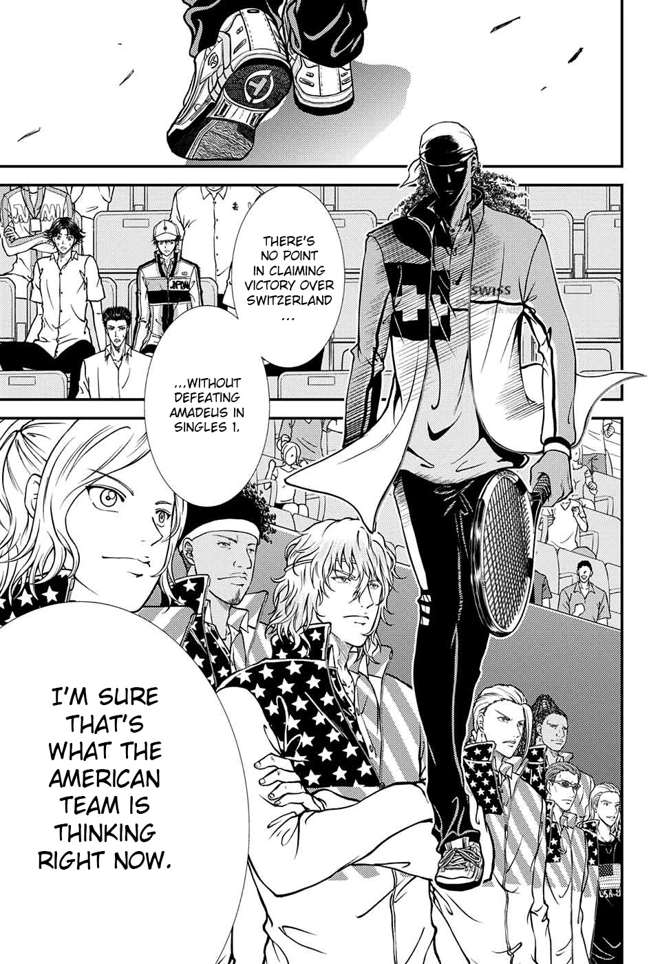 New Prince of Tennis Chapter 268 page 17 - Chapter 268: Switzerland vs. America ①