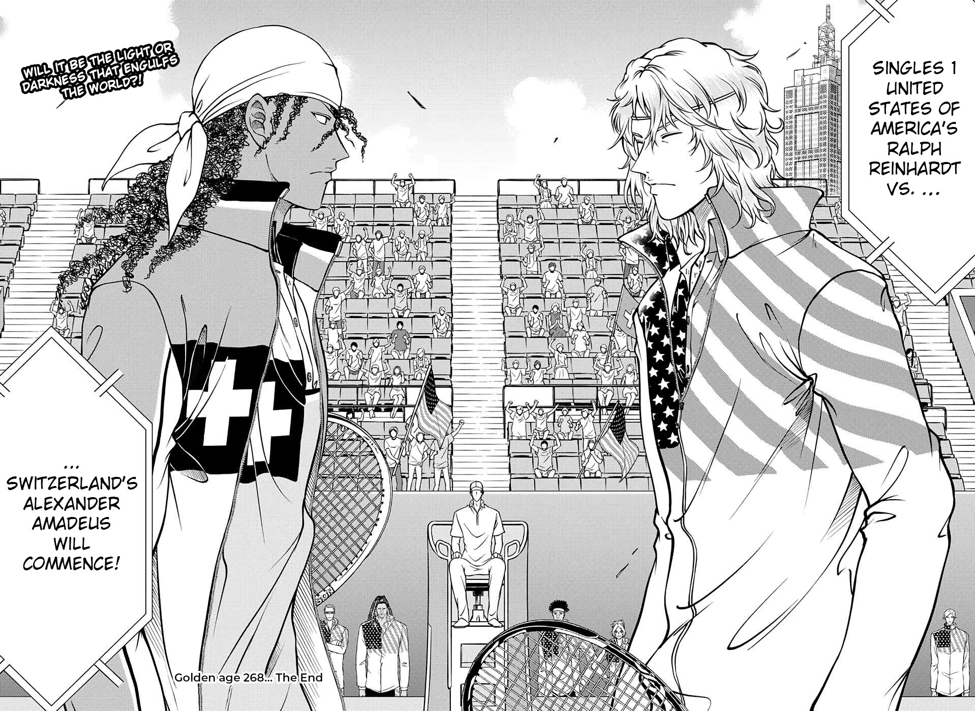 New Prince of Tennis Chapter 268 page 18 - Chapter 268: Switzerland vs. America ①
