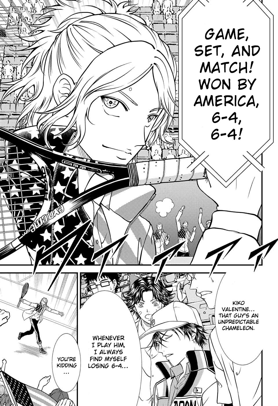 New Prince of Tennis Chapter 268 page 5 - Chapter 268: Switzerland vs. America ①